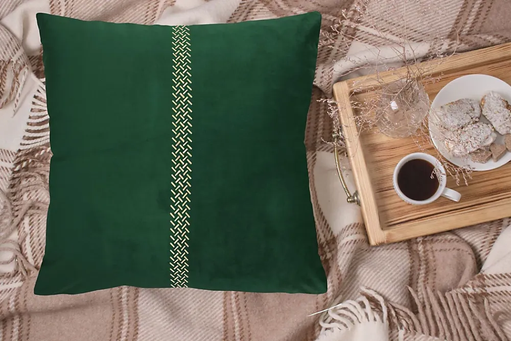 Tutumi TAIE D'OREILLER BC04 45X45 GREEN* Taie D'Oreiller
