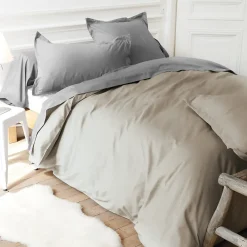 Taie d'oreiller uni 70x50 cm coton ALTO Chamois>Linnea Best