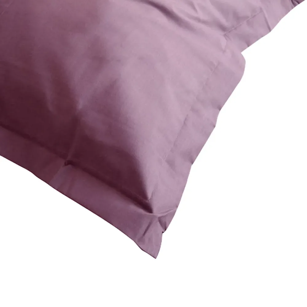 Linnea Taie d'oreiller uni 80x50 cm coton ALTO Raisin* Taie D'Oreiller