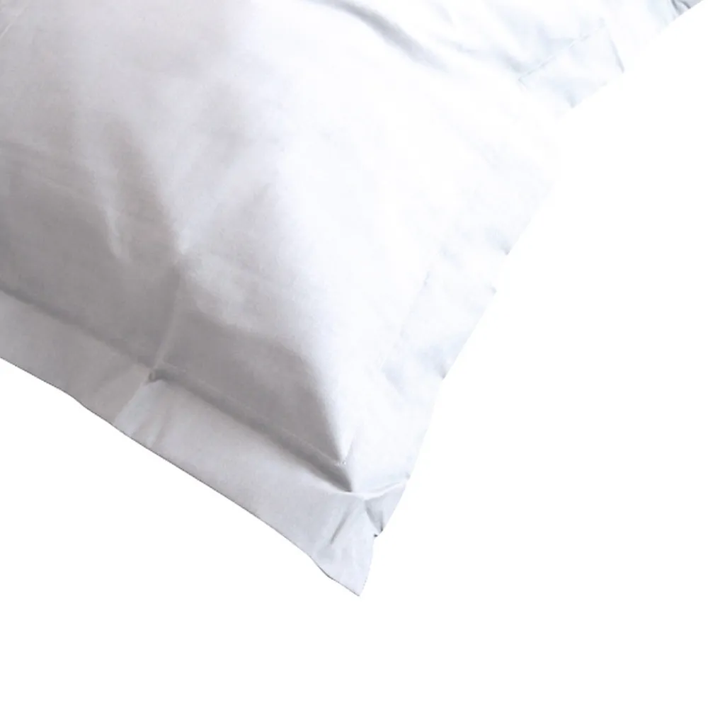 Taie d'oreiller uni 70x50 cm coton ALTO Blanc>Linnea