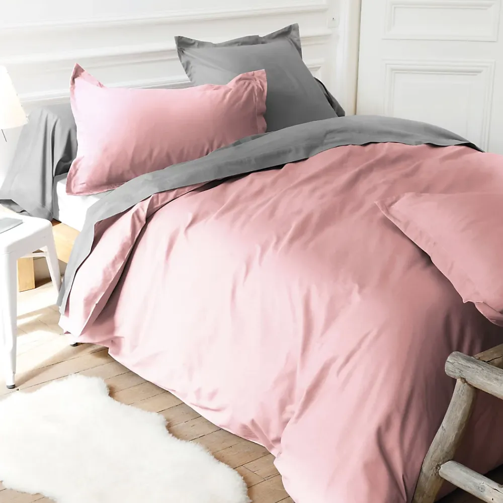 Linnea Taie d'oreiller uni 65x65 cm coton ALTO Macaron* Taie D'Oreiller