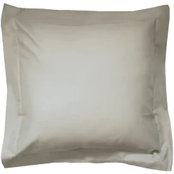 Taie d'oreiller uni 65x65 cm coton ALTO Chamois>Linnea Discount