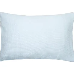 Sevira Kids Taie d'oreiller unie en coton nid d'abeille* Taie D'Oreiller