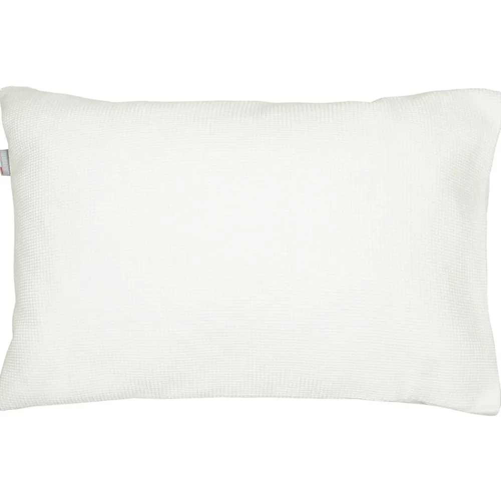 Sevira Kids Taie d'oreiller unie en coton nid d'abeille* Taie D'Oreiller