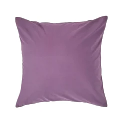 Homescapes Taie d'oreiller violet 100% coton égyptien 200 fils, 40x40 cm -* Taie D'Oreiller