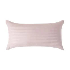Taie d'oreiller violet satin rayé en coton égyptien 330 fils, 40x80 cm ->Homescapes Hot