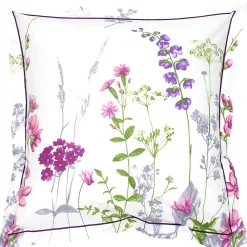 Taie d'oreiller 65x65 cm coton PRETTY blanc>Linnea Outlet