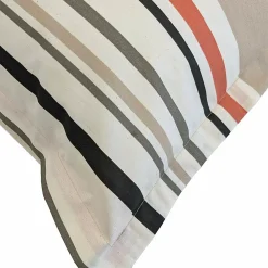 Linnea Taie d'oreiller 65x65 cm coton HUGO beige/corail* Taie D'Oreiller