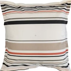 Linnea Taie d'oreiller 65x65 cm coton HUGO beige/corail* Taie D'Oreiller