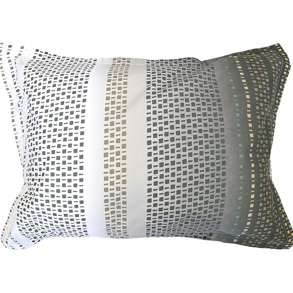 Linnea Taie d'oreiller 50x70 cm coton NIAGARA vert Kaki* Taie D'Oreiller