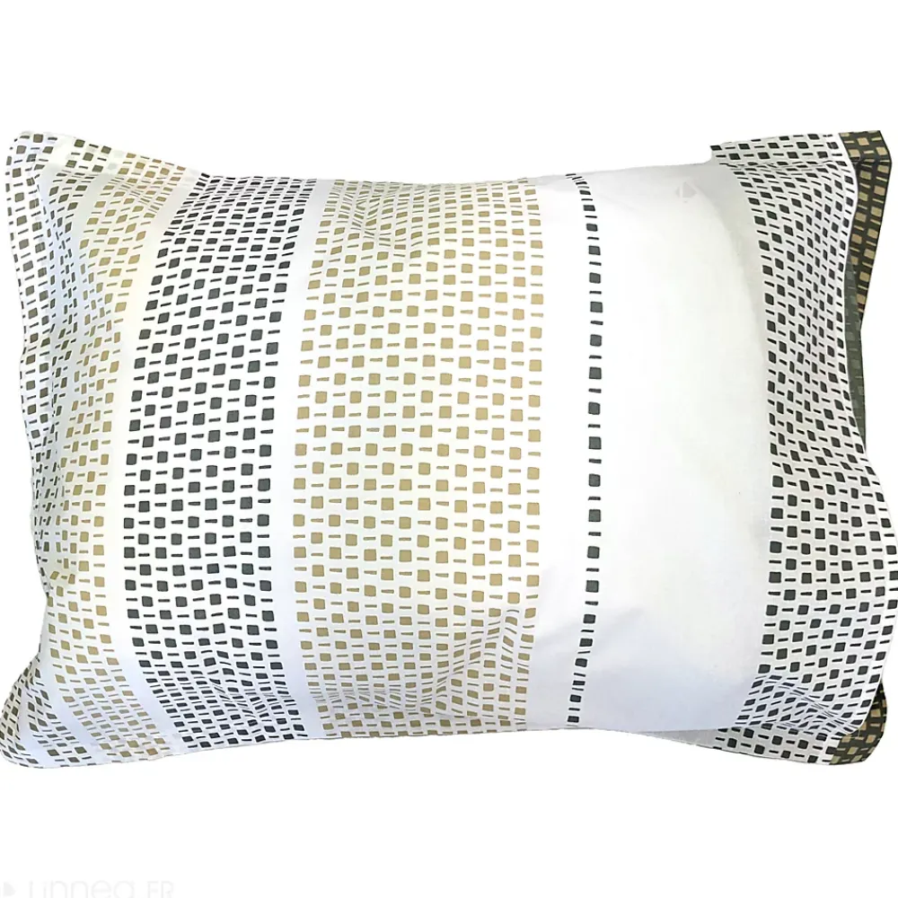Linnea Taie d'oreiller 50x70 cm coton NIAGARA vert Kaki* Taie D'Oreiller