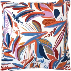 Linnea Taie d'oreiller 65x65 cm coton PERROQUET multicolore Salsa* Taie D'Oreiller