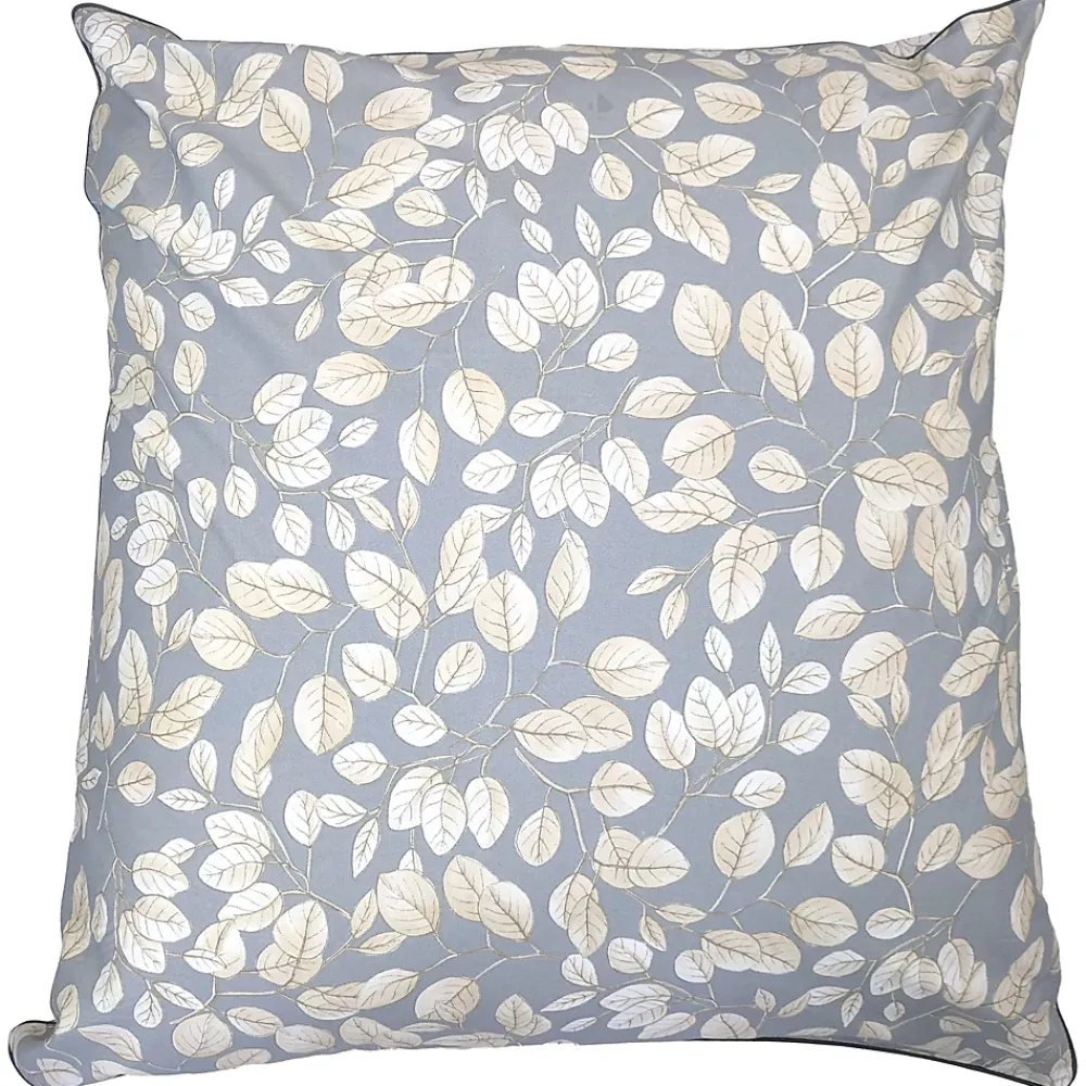 Linnea Taie d'oreiller 65x65 cm en 100% percale de coton LISON gris* Taie D'Oreiller