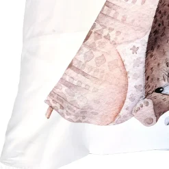 Taie d'oreiller 65x65 cm en 100% percale de coton TIPI blanc><noscript><img width=