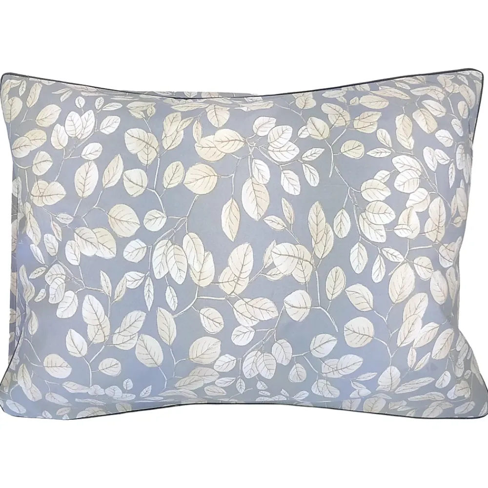 Linnea Taie d'oreiller 50x70 cm en 100% percale de coton LISON gris* Taie D'Oreiller