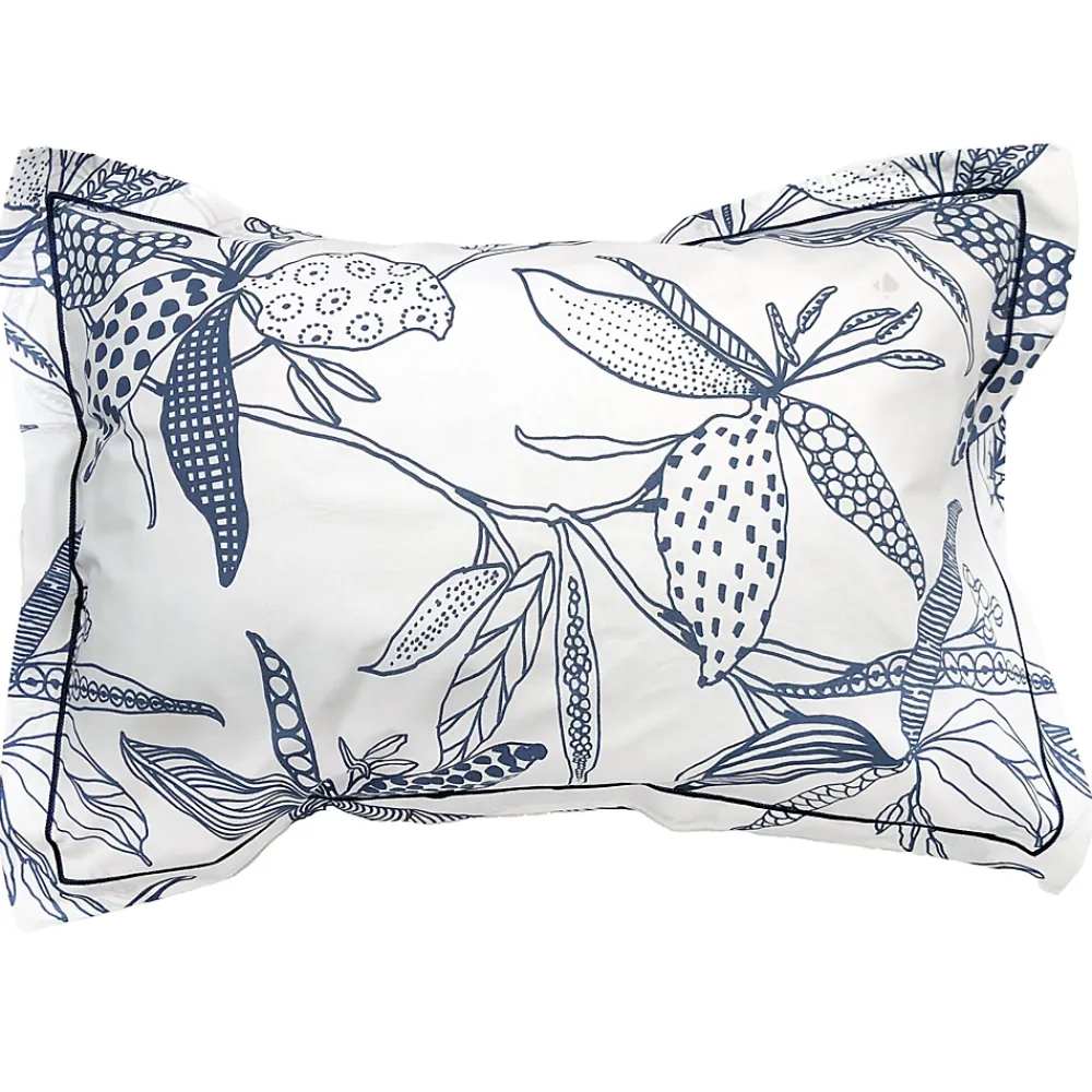 Linnea Taie d'oreiller 70x50 cm en coton PÉNÉLOPE beige Silice* Taie D'Oreiller
