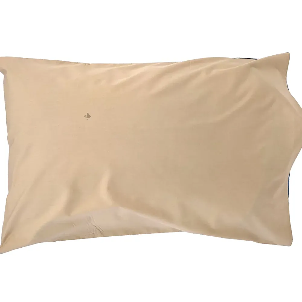 Linnea Taie d'oreiller 50x70 cm en percale de coton LINOA bleu cobalt* Taie D'Oreiller