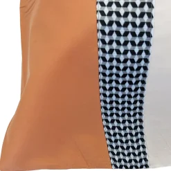 Linnea Taie d'oreiller 50x70 cm percale en coton MACASSAR Cognac* Taie D'Oreiller