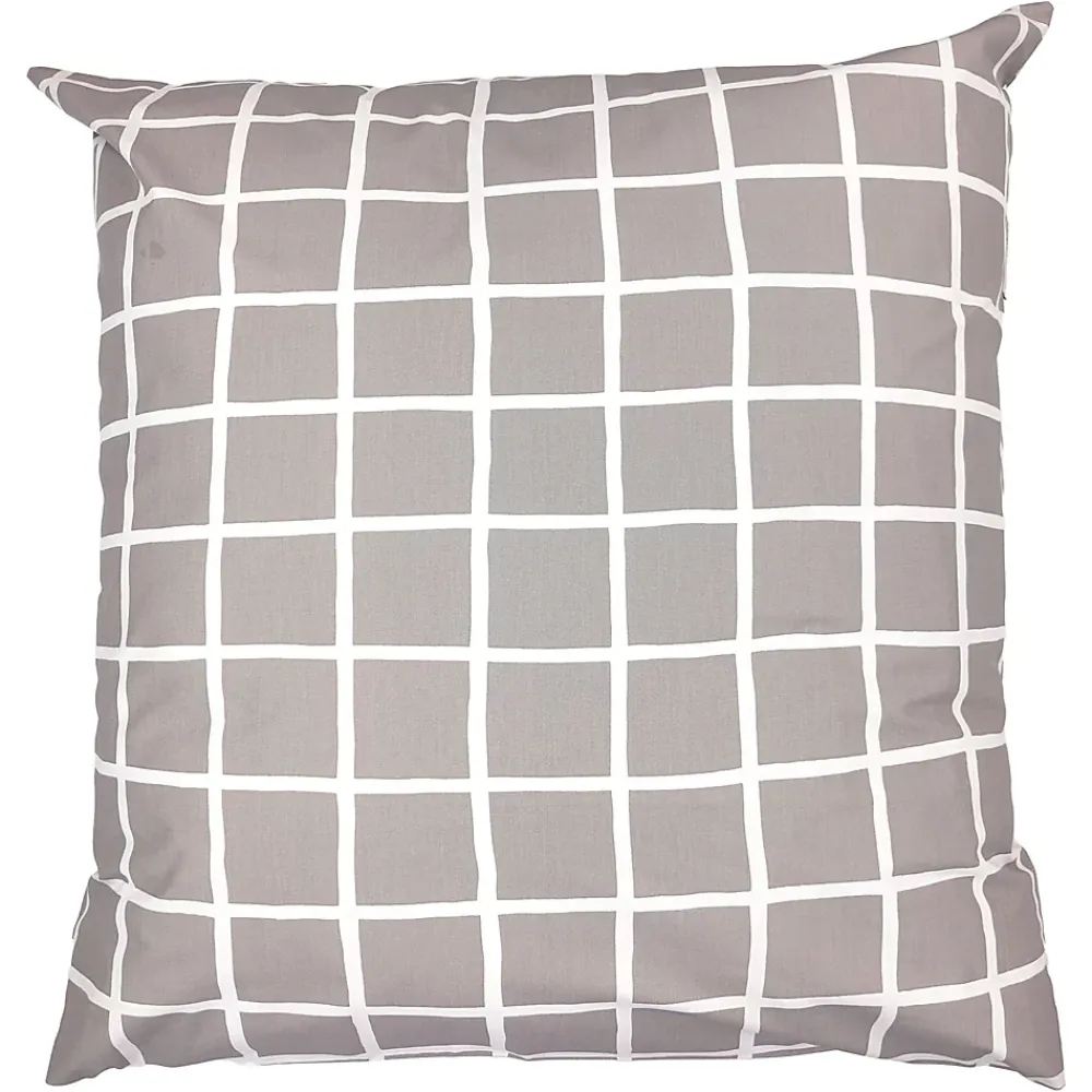 Linnea Taie d'oreiller 65x65 cm percale coton DDM MAX Gris* Taie D'Oreiller