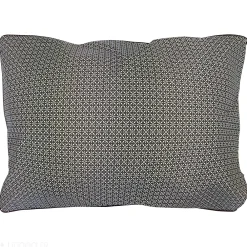 Linnea Taie d'oreiller 50x70 cm percale coton longues fibres GABIN marron* Taie D'Oreiller