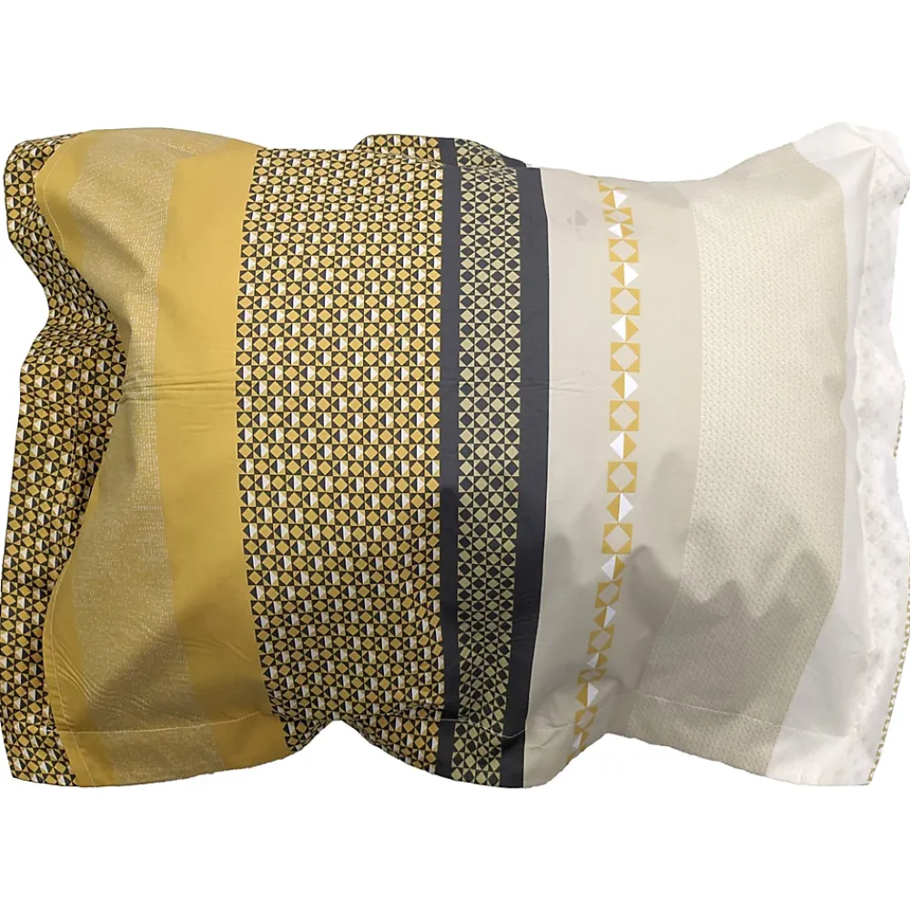 Linnea Taie d'oreiller 70x50 cm percale coton MARLOW Miel* Taie D'Oreiller