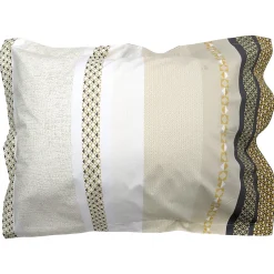 Linnea Taie d'oreiller 70x50 cm percale coton MARLOW Miel* Taie D'Oreiller