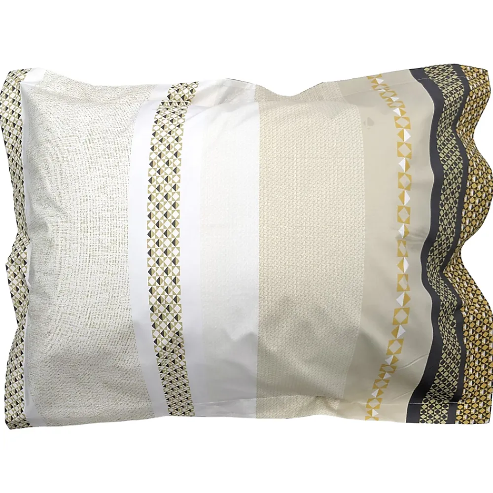 Linnea Taie d'oreiller 70x50 cm percale coton MARLOW Miel* Taie D'Oreiller