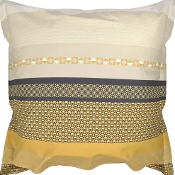 Linnea Taie d'oreiller 65x65 cm percale coton MARLOW Miel* Taie D'Oreiller