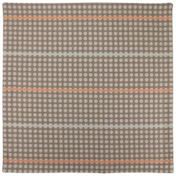 Taie d'oreiller 65x65 cm Satin de coton DAUPHINE Marron><noscript><img width=
