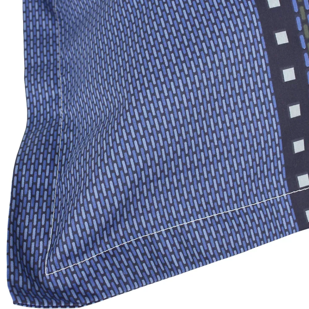 Linnea Taie d'oreiller 70x50 cm satin de coton ENZO bleu* Taie D'Oreiller