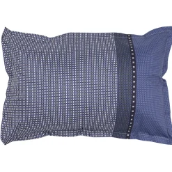 Linnea Taie d'oreiller 70x50 cm satin de coton ENZO bleu* Taie D'Oreiller