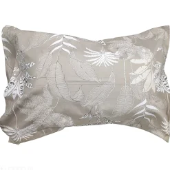 Linnea Taie d'oreiller 50x70 cm satin de coton CAYENNE beige ficelle* Taie D'Oreiller