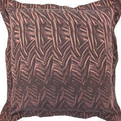 Taie d'oreiller 65x65 cm Satin de coton OPERA Marron foncé>Linnea New