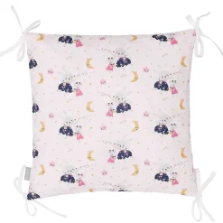 Sevira Kids Taies de coussin pour tour de lit modulable FAIRY FLORE* Taie D'Oreiller