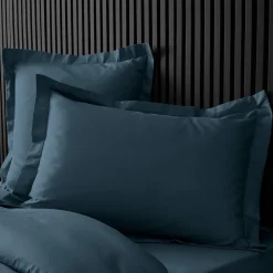 Douceur D'Intérieur Taies d'Oreiller Percale 50x70 cm bleu* Taie D'Oreiller