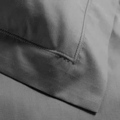Douceur D'Intérieur Taies d'Oreiller Percale 50x70 cm anthracite* Taie D'Oreiller