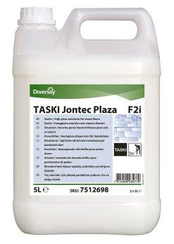 Le Plus De L'Entretien TASKI Jontec Plaza F2i 5L - Emulsion / bouche-pores haute brillance pour sols en pierre* Nettoyant Pour Salle De Bains