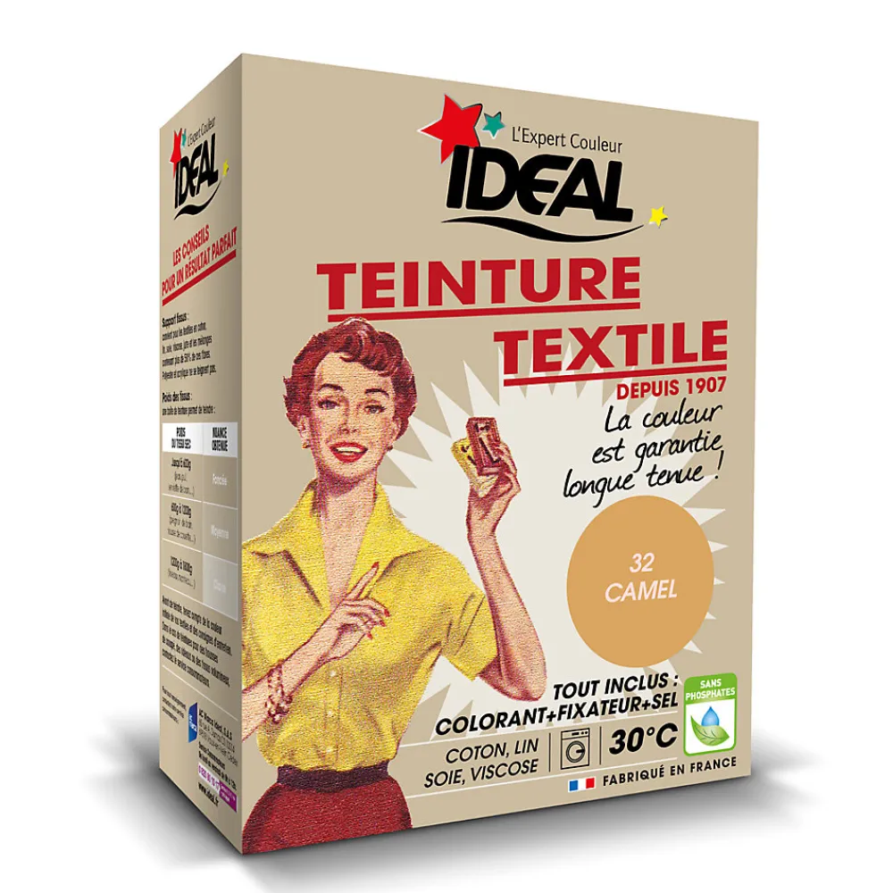 Teinture textile vintage camel Idéal 350g>Ideal New