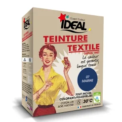 Ideal Teinture textile vintage bleu marine Idéal 350g* Entretien Du Textile