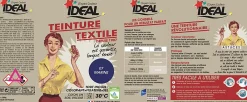 Ideal Teinture textile vintage bleu marine Idéal 350g* Entretien Du Textile