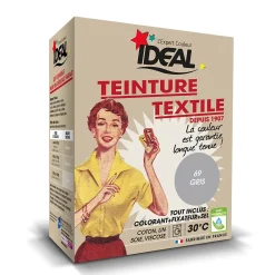 Ideal Teinture textile vintage gris Idéal 350g* Entretien Du Textile