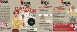 Ideal Teinture textile vintage noir Idéal 350g* Entretien Du Textile
