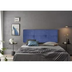 TETE DE LIT DALIA TISSU MAGNOLIA Bleu 90>Eccox New