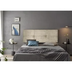 TETE DE LIT DALIA TISSU MAGNOLIA Beige 90>Eccox Best