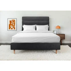 Tete de lit Lignes Tissu - A poser au sol>Sommeil De Plomb Sale