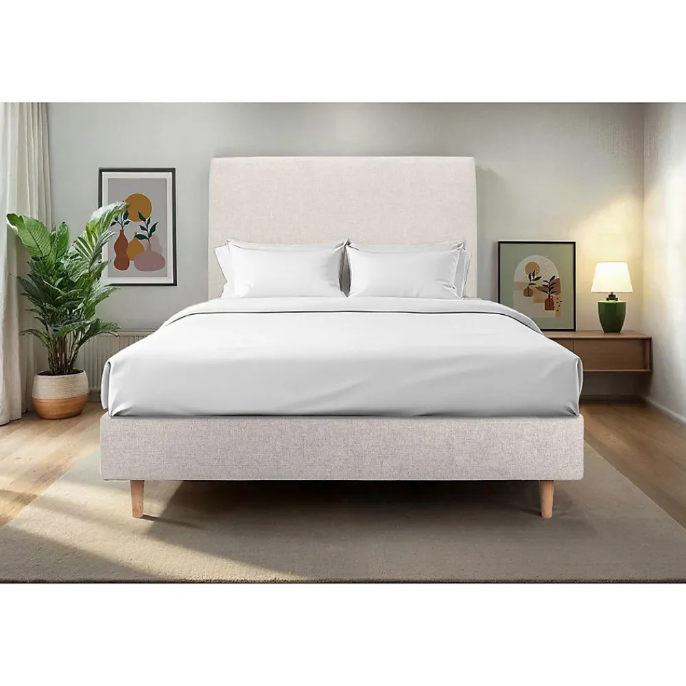 Tete de lit tapissier Tissu - A poser au sol>Sommeil De Plomb Discount
