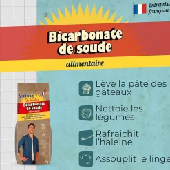 Starwax Fabulous The fabulous bicarbonate de soude alimentaire 1 kg* Bicarbonate De Soude