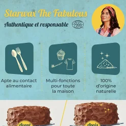Starwax Fabulous The fabulous bicarbonate de soude alimentaire 1 kg* Bicarbonate De Soude