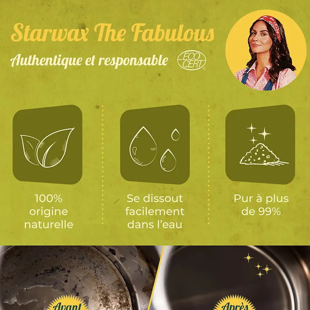 Starwax Fabulous The fabulous Starwax Acide citrique 400 gr* Acide Citrique