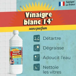 The fabulous Vinaigre blanc 14° 1L><noscript><img width=